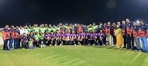 أعضاء الفرق المشاركة. — الصورة المرفقة