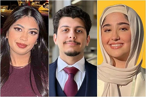 ندى إسماعيل خان، أمير الهاشمي، وسارة عفانة. الصور: الموردة