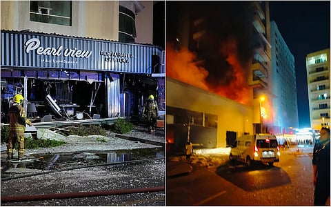 ليلة قلق في البرشاء.. حريق يُجبر السكان على ترك منازلهم