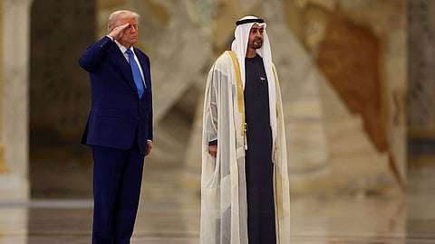 رئيس الدولة ودونالد ترامب