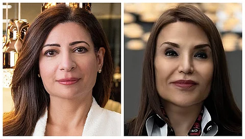 هناء الرسْتماني والشيخة البحر