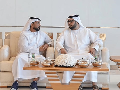 ولي عهد أم القيوين يقيم حفل زفاف في الديوان الأميري