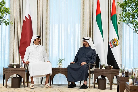 رئيس الدولة وأمير قطر