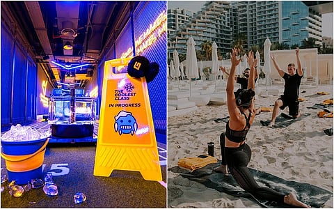 ابتكارات اللياقة في الإمارات: تمارين صباحية وجليدية للتغلب على حرارة الصيف الشديدة