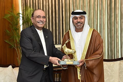 سفير الإمارات لدى باكستان حمد الزعابي يختتم فترة عمله