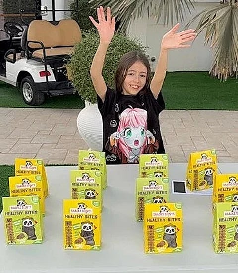 مشروع يدعم أطفال الإمارات للجمع بين بيع "الكوكيز" والعمل الخيري وريادة الأعمال