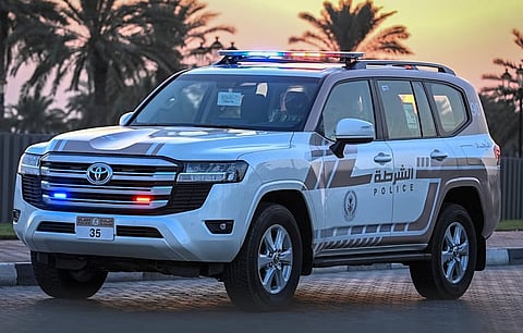 صورة: شرطة الشارقة/إنستغرام