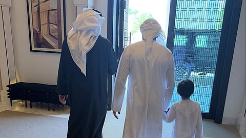 الصورة: الشيخ حمدان/ إنستغرام