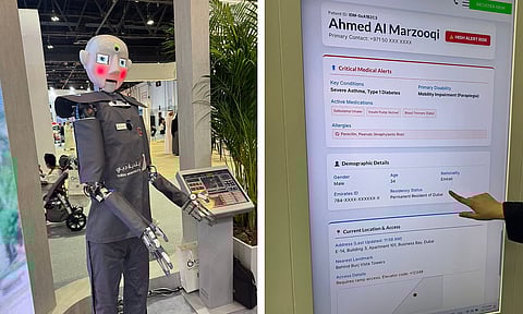 روبوت وتطبيقات مبتكرة لحماية أصحاب الهمم في طوارئ دبي