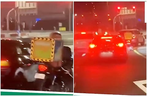 صور: لقطات من فيديو شرطة دبي