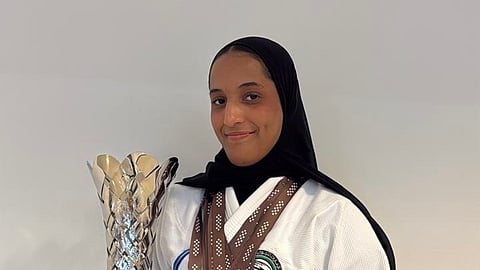 عائشة الجنيبي.. شغف الجوجيتسو يصنع بطلة إماراتية شابة