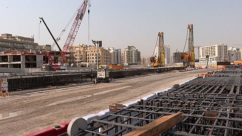 10% نسبة الإنجاز في خط مترو دبي الأزرق خلال 5 أشهر