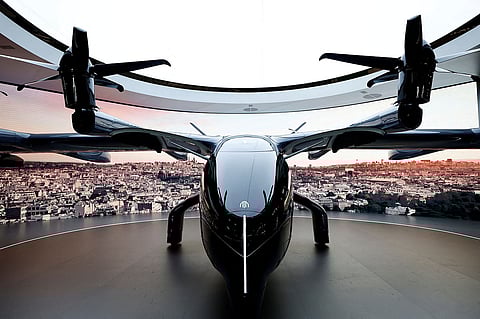 10"مهابط عمودية" للتاكسي الجوي بأبوظبي 2026