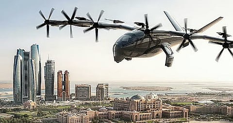 مطارات أبوظبي تطلق مشروع التاكسي الطائر لتعزيز ربط المطار بالمدينة
