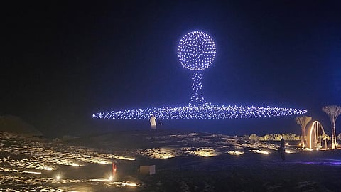 الأعمال الفنية في منار أبوظبي