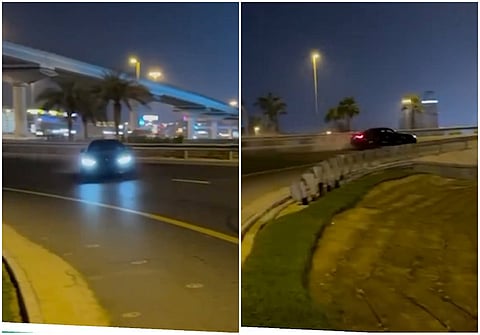 ضبط سائح قاد مركبته المستأجرة بتهور في دبي