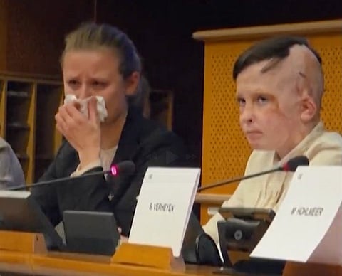 لقطة شاشة: فيديو AFP