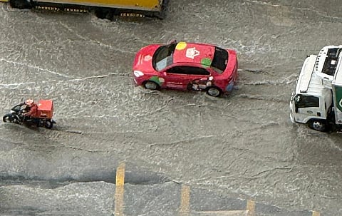 مرسى دبي في صباح يوم 18 ديسمبر. KT