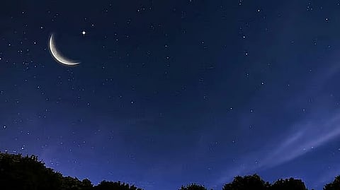 رؤية هلال رجب 1447 في أبوظبي من قبل مرصد الختم الفلكي