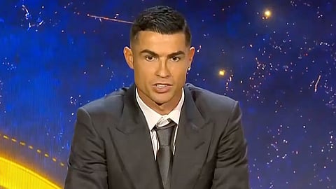 كريستيانو رونالدو أفضل لاعب في الشرق الأوسط 2025