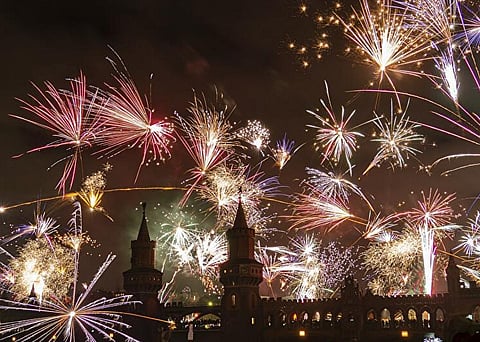 واحدة من أكبر حفلات رأس السنة الجديدة في العالم تقام في بوابة براندنبورغ في برلين