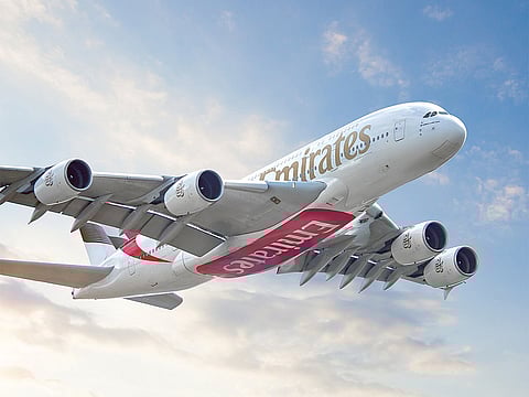 طائرة الإمارات A380