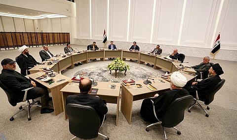 صورة: لقطة شاشة من وكالة الأنباء العراقية الرسمية