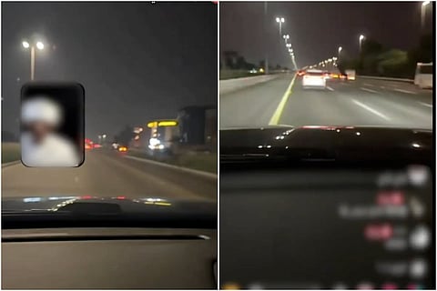 لقطة شاشة: فيديو شرطة أبوظبي