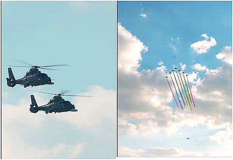 الإمارات تُحيي "يوم التضامن" بعروض جوية عسكرية