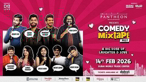 مهرجان كوميدي ضخم يغزو دبي في "يوم الحب"