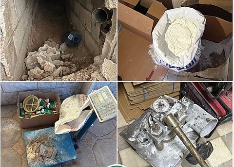 عثرت السلطات اللبنانية على مختبر لتصنيع الأمفيتامين والميثامفيتامين