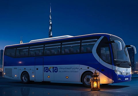 رأس الخيمة للمواصلات تعلن مواعيد رحلات الحافلات خلال شهر رمضان 2026