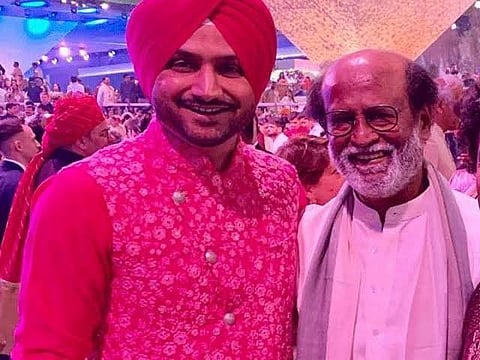 நடிகர் ரஜினிக்கு வாழ்த்து