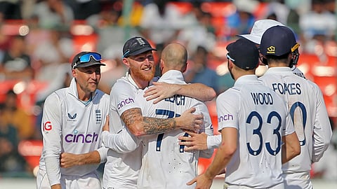 சந்தோஷத்தில் ஸ்டோக்ஸ் தலைமையிலான இங்கிலாந்து அணி