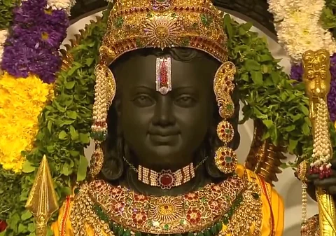 ராமர் கோயில் திறப்பு விழாவின் காணொளிகள்