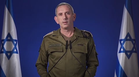 இஸ்ரேல் ராணுவத்தினுடைய செய்தித் தொடர்பாளர்