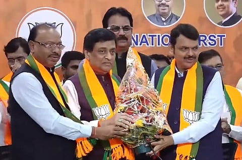 பாஜகவில் இணைந்த அசோக் சவான்