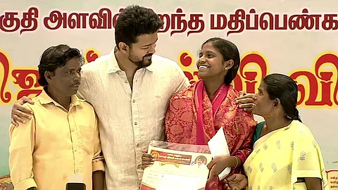 தமிழக வெற்றிக் கழகத்தில் 50 லட்சம் பேர் இணைந்துள்ளதாகத் தகவல்