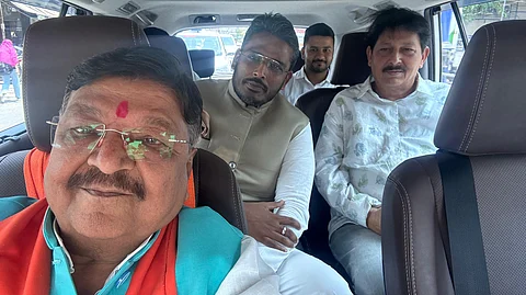 பாஜகவில் இணைந்த காங்கிரஸ் வேட்பாளர்