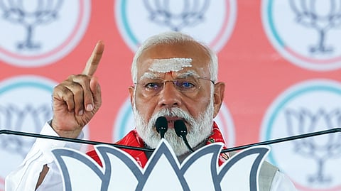 அம்பானி, அதானியிடம் பெற்ற பணம் எவ்வளவு? காங்கிரஸுக்கு பிரதமர் மோடி கேள்வி