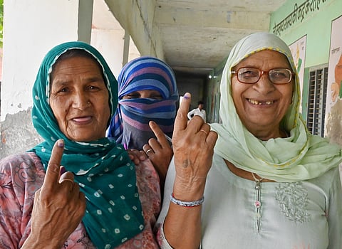 6-ம் கட்டத் தேர்தல் நிறைவு: மாலை 5 மணி நிலவரப்படி 57.7% வாக்குப்பதிவு