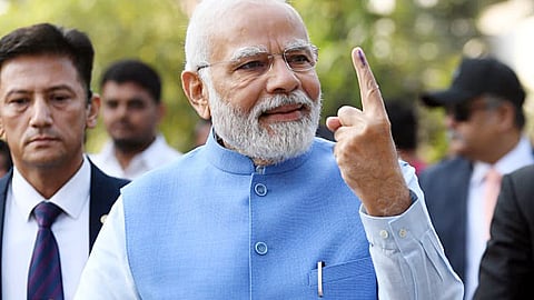 மூன்றாம் கட்டத் தேர்தல்: பிரதமர் மோடி நாளை வாக்களிக்கிறார்