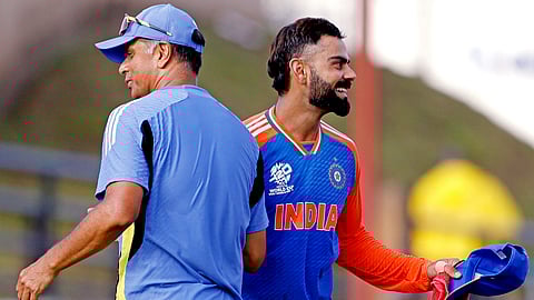 உலகக் கோப்பையுடன் விடைபெற்றார் டிராவிட்!