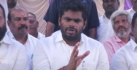 விஜயின் திமுக சார்ந்த அரசியல் பாஜகவின் வளர்ச்சிக்கு உதவும்: அண்ணாமலை