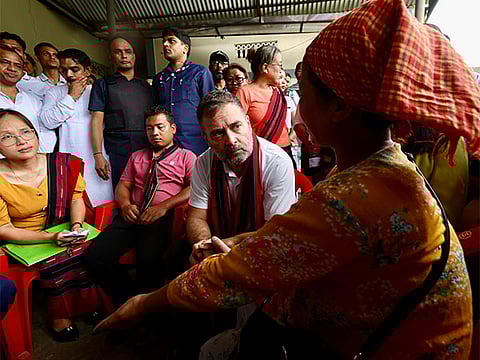 மணிப்பூரில் ராகுல் காந்தி!