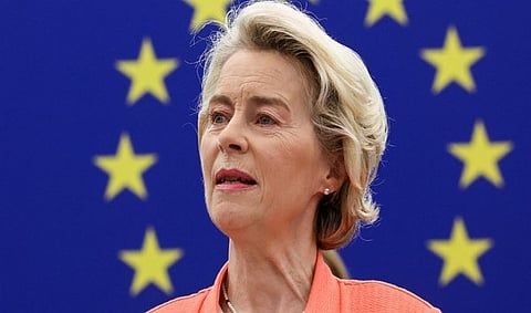 ஐரோப்பிய ஆணையத்தின் தலைவராக மீண்டும் தேர்வான உர்சுலா வான் டெர் லேயன்
