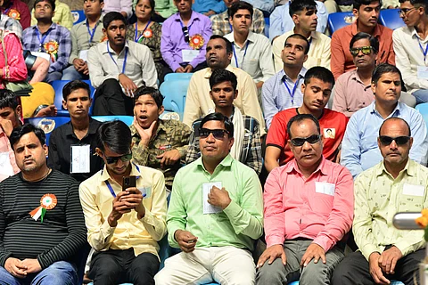 பார்வையற்ற மாற்றுத்திறனாளிகள் சென்னையில் போராட்டம்