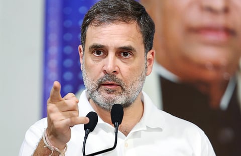 90 சதவீதத்துக்கும் அதிகமான மக்கள் வளர்ச்சியில் இருந்து விலக்கப்பட்டுள்ளனர்: ராகுல் காந்தி