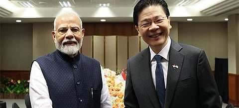 சிங்கப்பூரில் திருவள்ளுவர் கலாசார மையம்: பிரதமர் மோடி புரிந்துணர்வு ஒப்பந்தம்