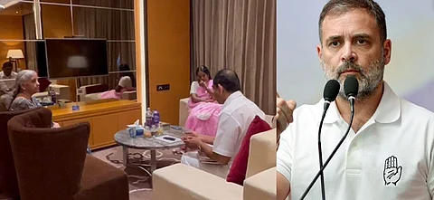 அன்னபூர்ணா ஹோட்டல் நிறுவனர் அவமதிக்கப்பட்டிருக்கிறார்: ராகுல் காந்தி